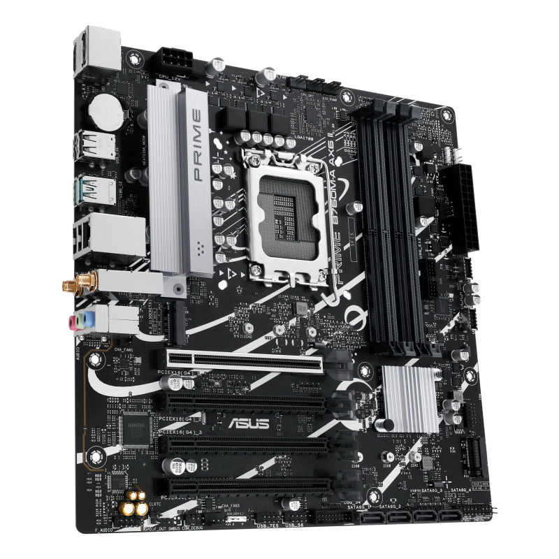 MB ASUS B760 INTEL S-1700 14A GEN /4X DDR5 5600 /HDMI /DP /3X M.2 /2X USB 3.2 /WIFI 6/BLUETOOTH /MICRO ATX /GAMA MEDIA image 6
